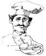 Chef working Chef working