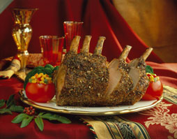 PEPPERED RACK OF PORK PEPPERED RACK OF PORK