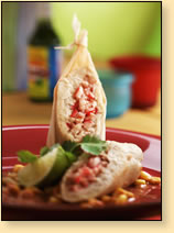 potato crab tamale