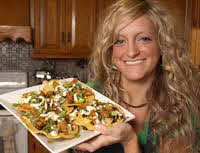 Emily Hobbs with Winning Tilapia Dish