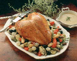 Turkey Breast Provencal With Vegetables