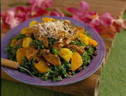 BRAZILIAN PORK SALAD WITH TANGERINE VINAIGRETTE BRAZILIAN PORK SALAD WITH TANGERINE VINAIGRETTE
