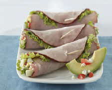 COBB SALAD HAM ROLL-UPS COBB SALAD HAM ROLL-UPS