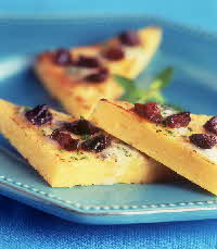 DRIED PLUMS POLENTA