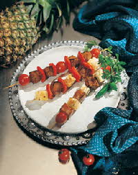 PORK KABOBS WITH TEQUILA & PINEAPPLES PORK KABOBS WITH TEQUILA & PINEAPPLES