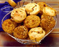 banana orange muffins