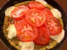 fresh tomato frittata