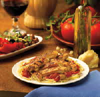 Chicken & Sun Dried Tomato Pasta