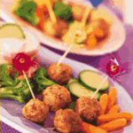Veggie & Meatball Platter