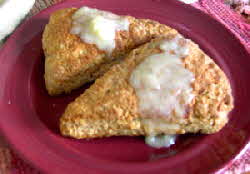 banana whole wheat scones