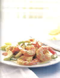 SHRIMP AND CELERY SALAD