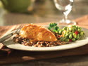 skillet chicken, sesame ginger