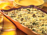 Smoked Gouda And Spinach Rice Casserole
