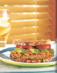 TEMPEH DAGWOOD SANDWICH