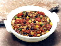 wheat berry chili wheat berry chili