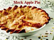 Mock apple pie