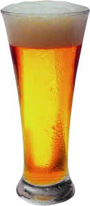 Beer in glass