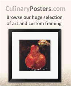 Culinary Posters and Food Art