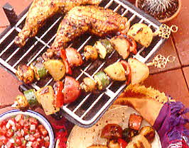 Chicken and Potato Fiesta Grill