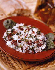 Greek Garden Rice Salad
