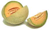 Cantaloupe, wedge cut