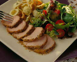 Peppered Pork Tenderloin Peppered Pork Tenderloin
