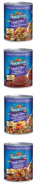 Progresso High Fiber Soups