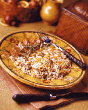 Sausage & Apricot Balsamic Rice