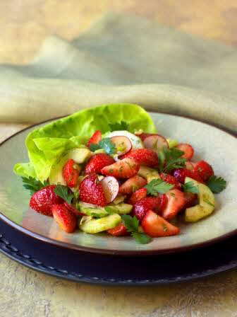Strawberry And Cucumber Salad