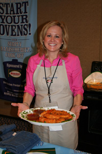 candace with wining dish candace with wining dish