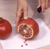 Pomegranate step 2