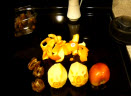 Whole Orange Apple Smoothie Emulsified with Vita Mix Vita Prep