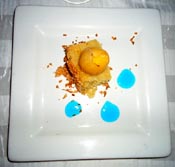 Dessert at La Catrina with Blue Agava Syrup