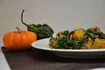 Butternut Squash With Toasted Pumpkin Seeds