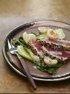 seared sesame tuna