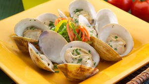 Wine Steamed Clams
