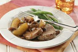 APPLE-PECAN TENDERLOIN MEDALLIONS