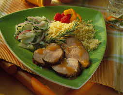 APRICOT-MUSTARD GRILLED PORK TENDERLOIN 