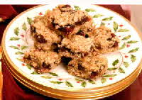 cranberry date bars