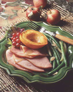 HAM WITH CIDER GLAZE