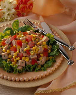 HERBED PORK AND CORN SALAD 