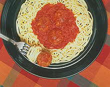 Spaghetti and Meatballs