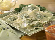 spinach ravioli