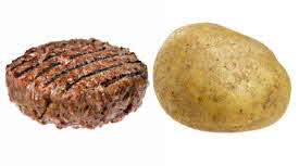 Burger & Potato