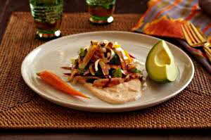 Spiced Avocado & Carrot Salad