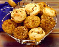 banana orange muffins