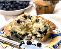 blueberry muffins