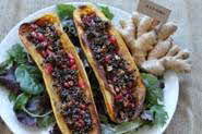 Black Quinoa Stuffed Coffins