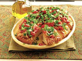Onion Tomato Focaccia
