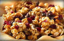 Caramel Corn & Craisins Mix